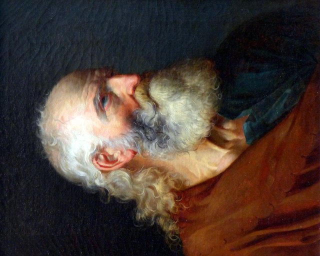 Tête de vieillard by François-Xavier Fabre
