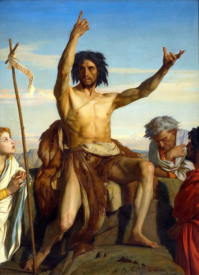 Saint Jean Baptiste by Alexandre Cabanel