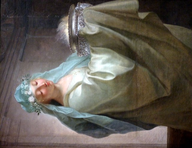 Vestale portant le feu sacré by Jean Raoux