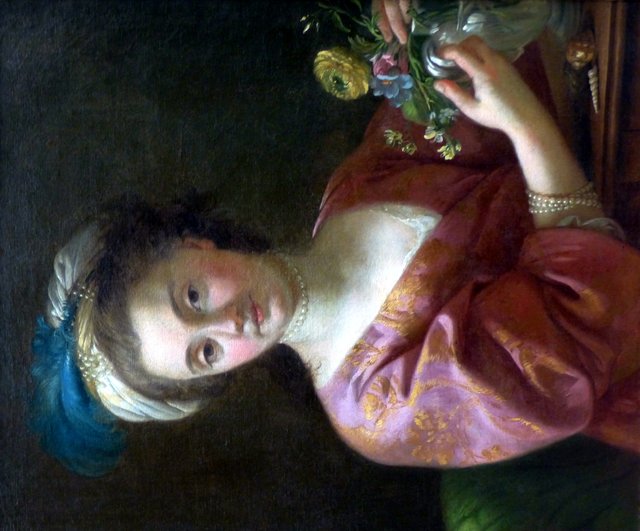 Portrait de Madame Vien by Joseph-Marie Vien