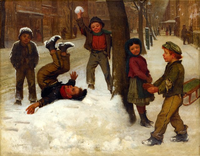 Winter Games by John George Brown