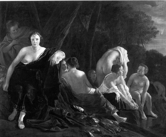 Diana resting and bathing with her nymphs by Jacob van Loo