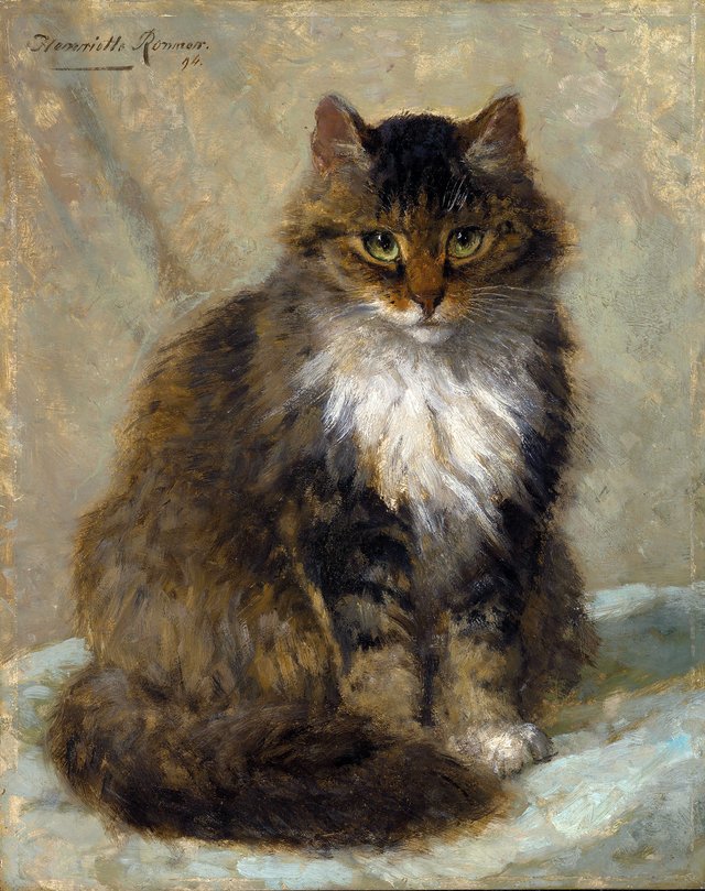 The Maine Coon by Henriëtte Ronner-Knip