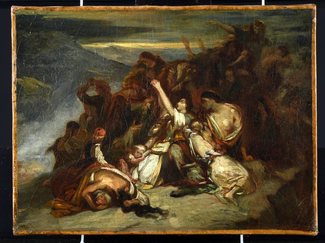 Les Femmes souliotes by Ary Scheffer