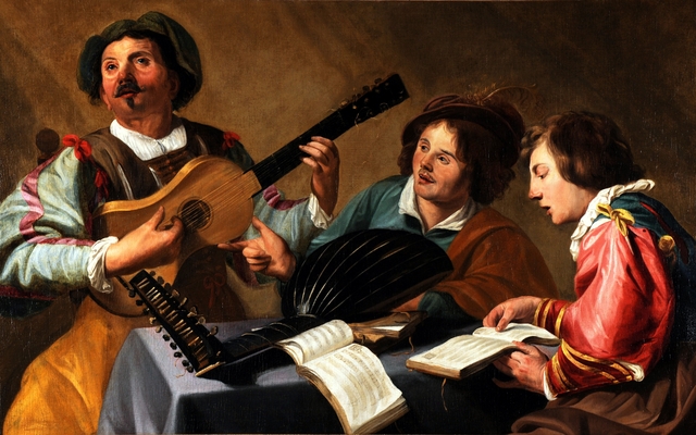 A concert by Theodoor Rombouts