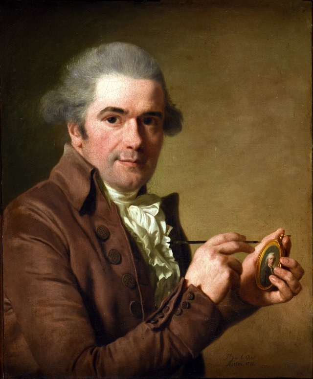 Portrait of Lié-Louis Périn-Salbreux by Alexander Roslin