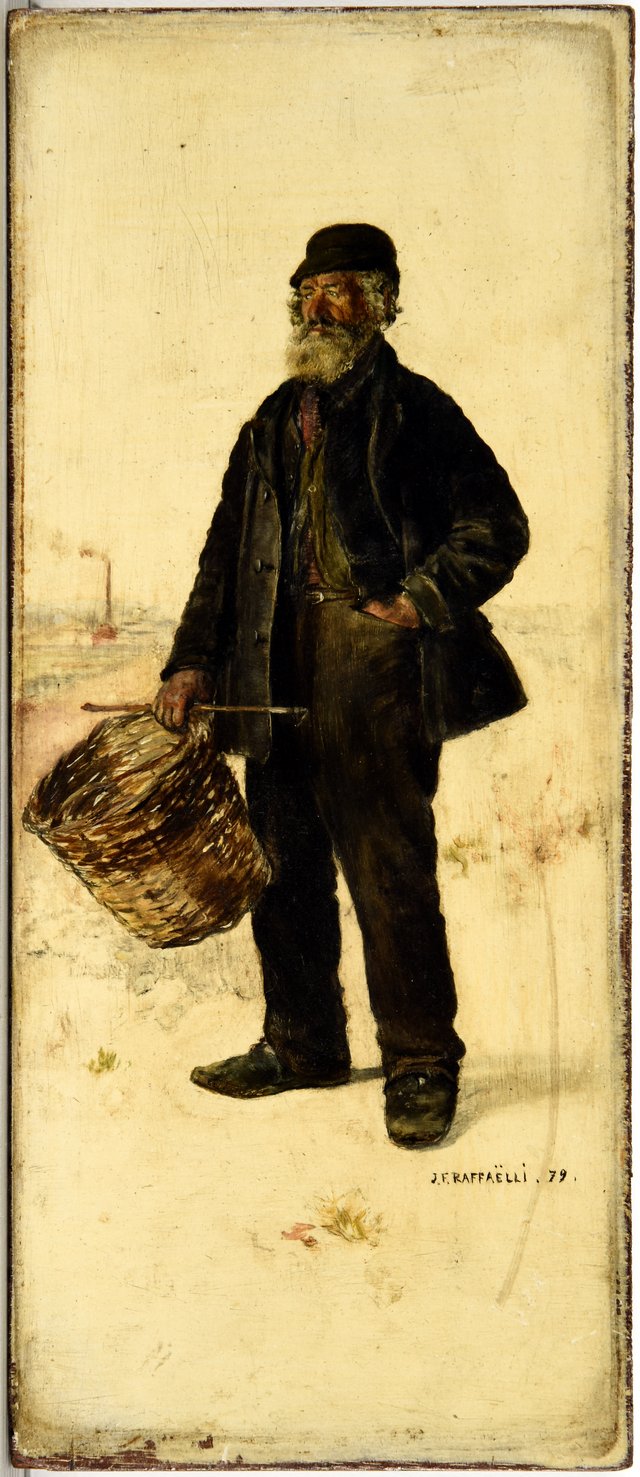 Le chiffonnier by Jean-François Raffaëlli