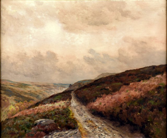 Bruyères en Écosse by Jean-Charles Cazin