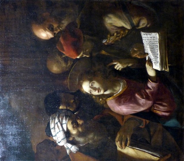 Jesus among the doctors of the Law by Mattia Preti