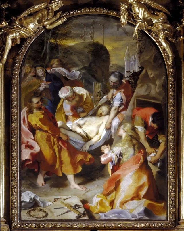 Burial of Christ by Federico Barocci