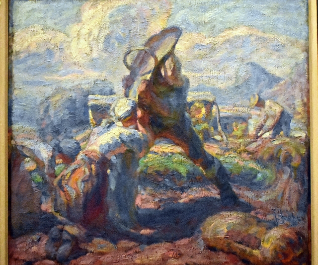 Potato Harvest by Ivan Grohar