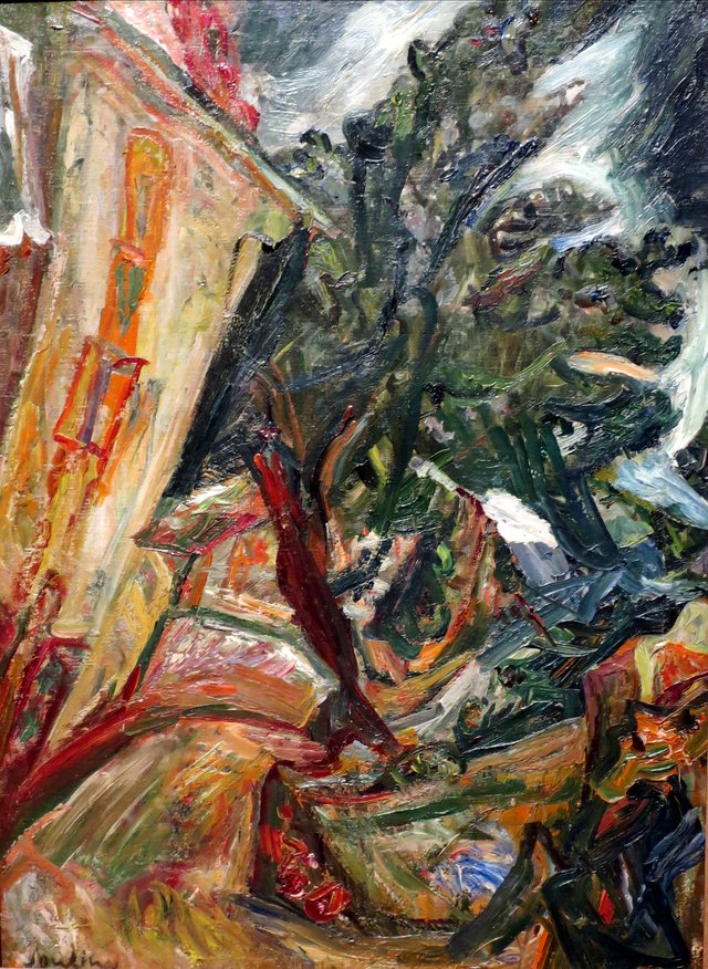 Landscape with Figures─Céret by Chaïm Soutine