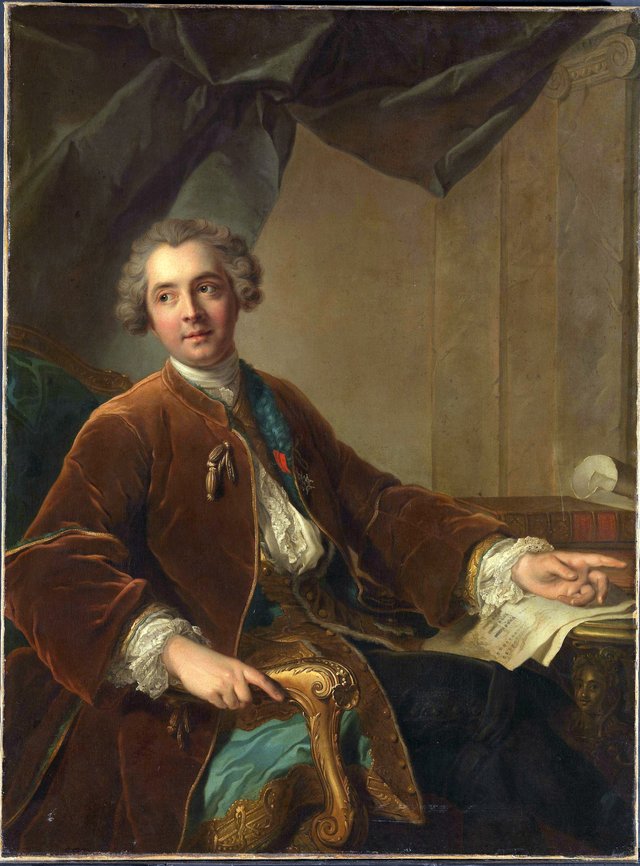 Louis-Antoine Crozat, baron de Thiers by Louis Tocqué