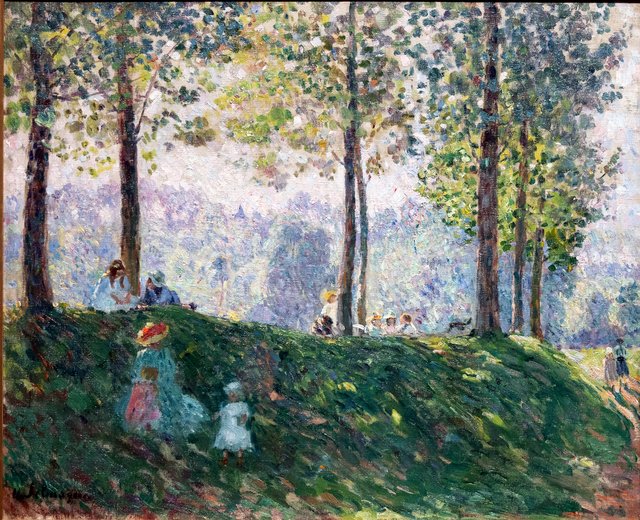 Ein Nachmittag im Park by Henri Lebasque