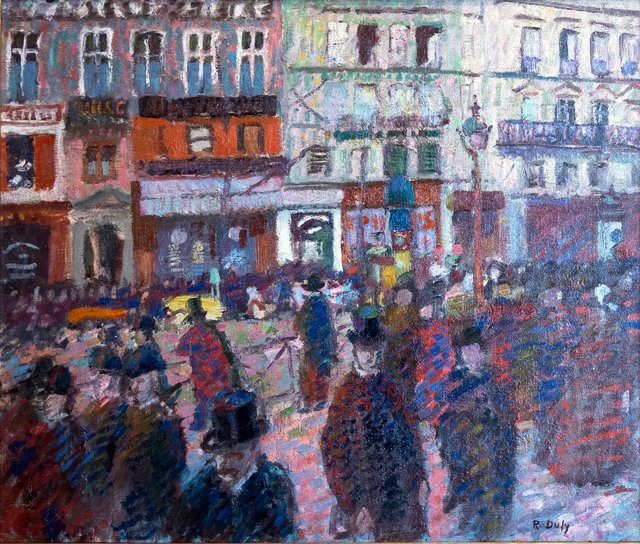 Le Boulevard Saint-Martin by Raoul Dufy