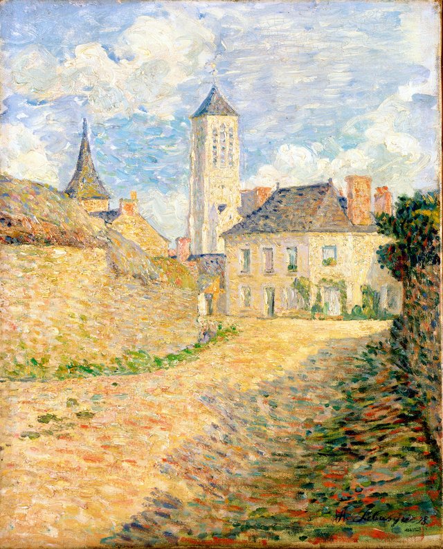 Champigné im Department Maine-et-Loire by Henri Lebasque