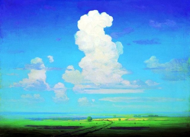 Cloud over the Steppe by Arkhip Kuindzhi