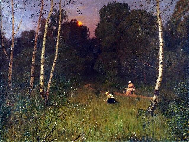 Twilight by Nikolay Nikanorovich Dubovskoy