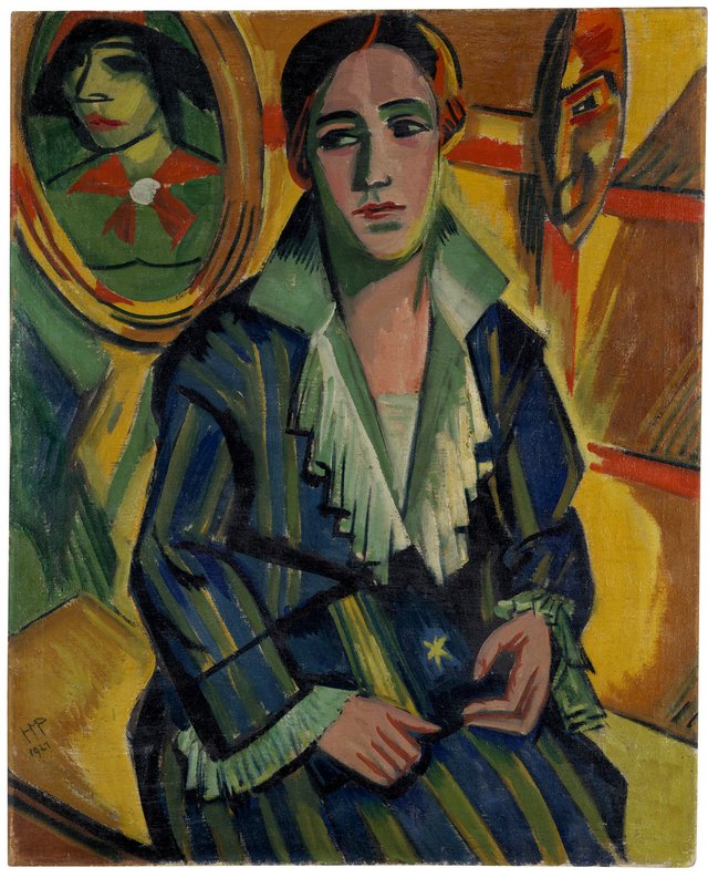 Bildnis Frau Dr. Plietzsch by Max Pechstein