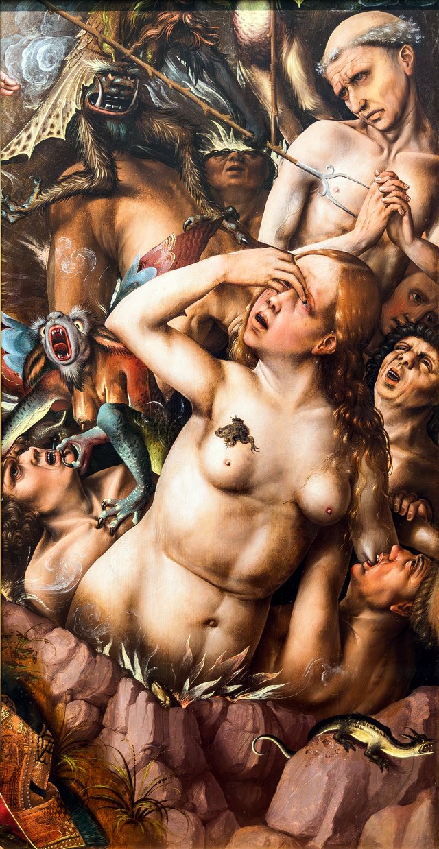 Last Judgement: The Damned in Hell by Colijn de Coter