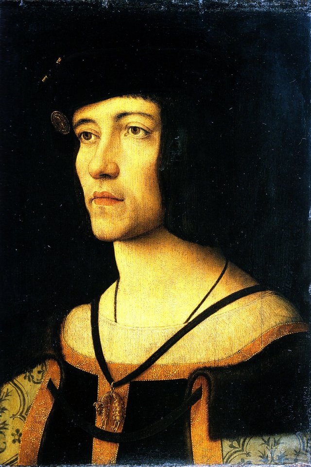 Portrait of a man, possibly Jan van Luxemburg, lord of Ville by Master of the Legend of the Magdalene
