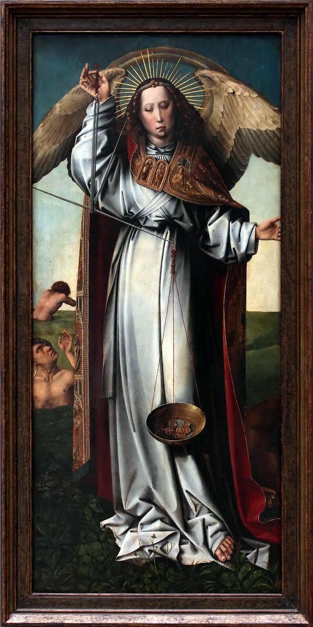 Last Judgement: Saint Michael by Colijn de Coter