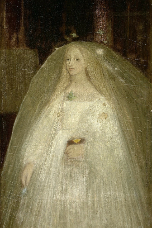 The bride by Matthijs Maris