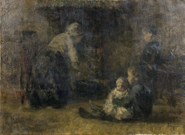 Bij het vuur by David Adolph Constanz Artz