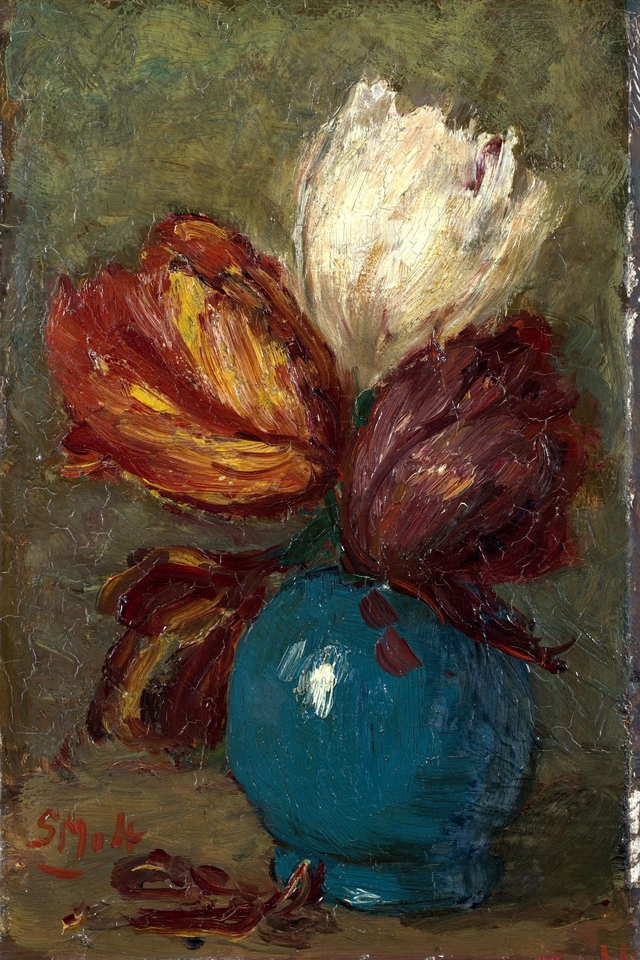 Tulips by Sina Mesdag-van Houten