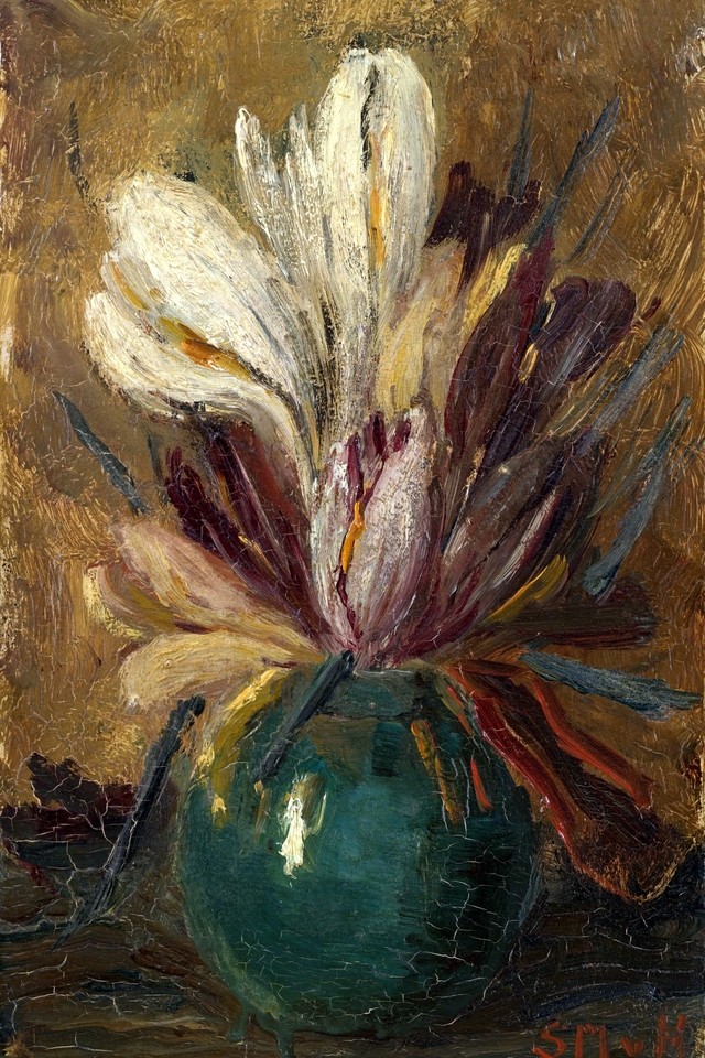 Crocuses by Sina Mesdag-van Houten