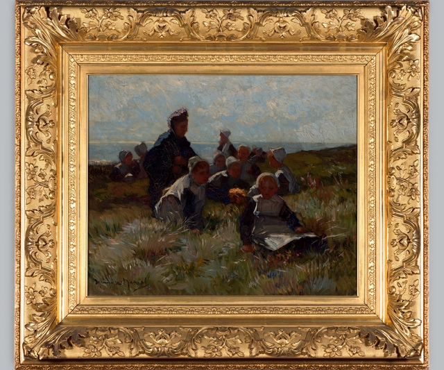 Uitwaaien in het duinlandschap by Marinus van der Maarel