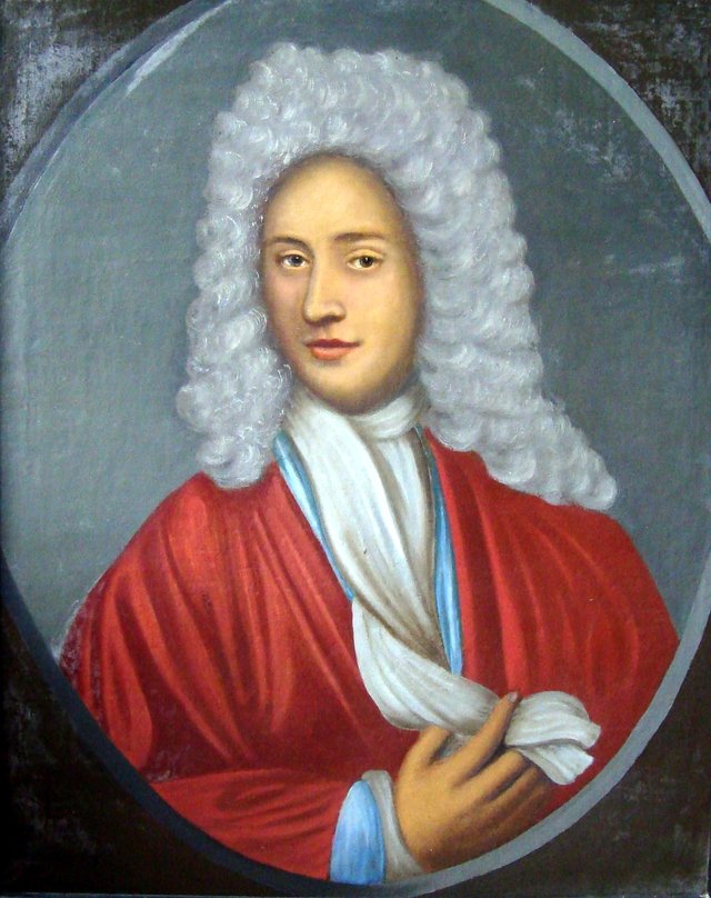 Portrait of Dirk van Heymenbergh (?-1749) by Arnold Boonen