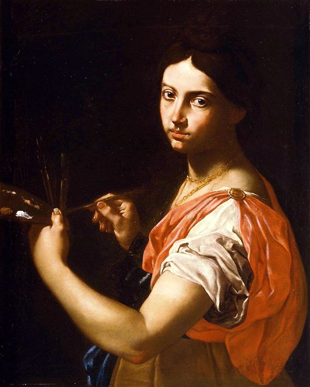 Allegory of painting. by Simone Cantarini