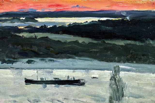Volga by Mikhail Nesterov