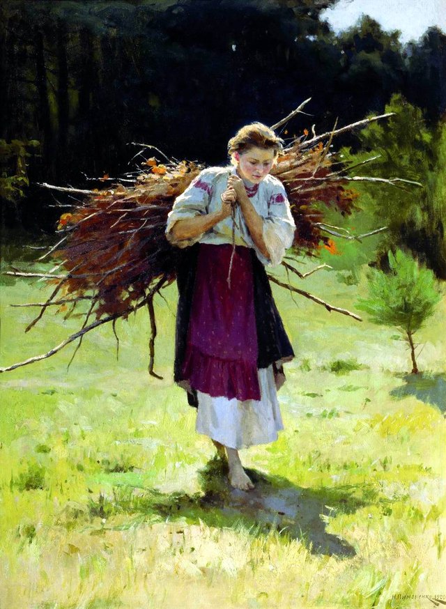 Out of the woods by Mykola Pymonenko