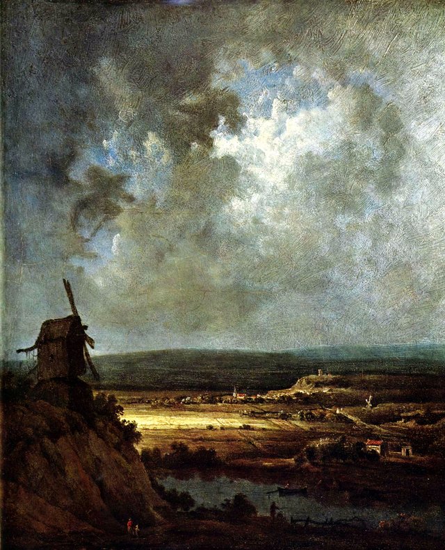 Mill by Georges Michel