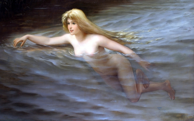 Nymph by Luis Ricardo Falero