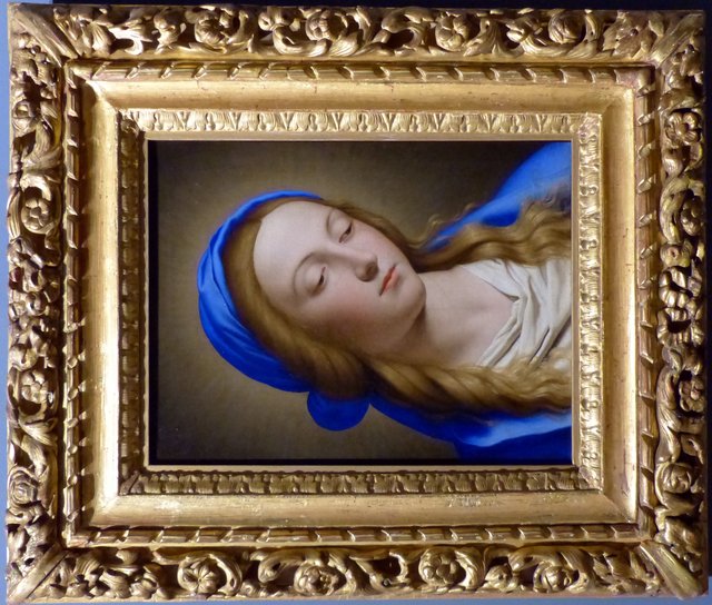 Vierge en prière by Giovanni Battista Salvi da Sassoferrato