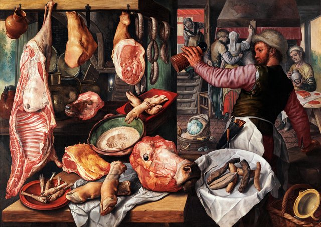 Butcher Shop by Joachim Beuckelaer