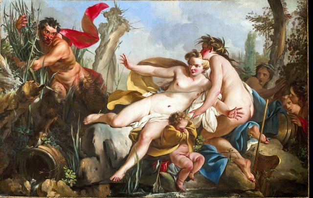 Pan et Syrinx by Jean-Baptiste Marie Pierre