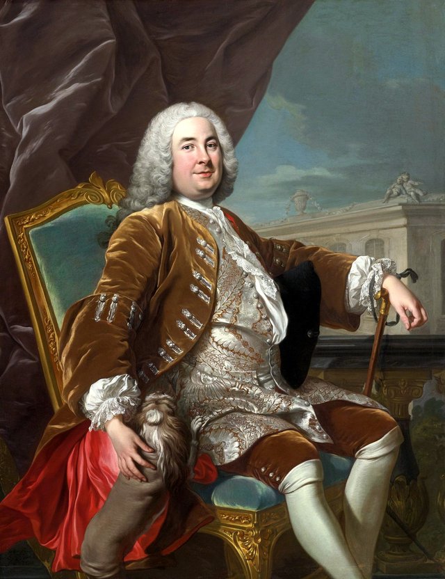 Portrait d'un gentilhomme assis by Louis-Michel van Loo