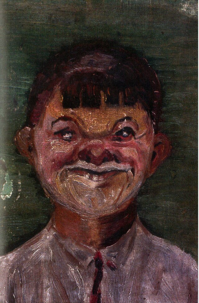 Portrait of a boy by Stanisław Ignacy Witkiewicz