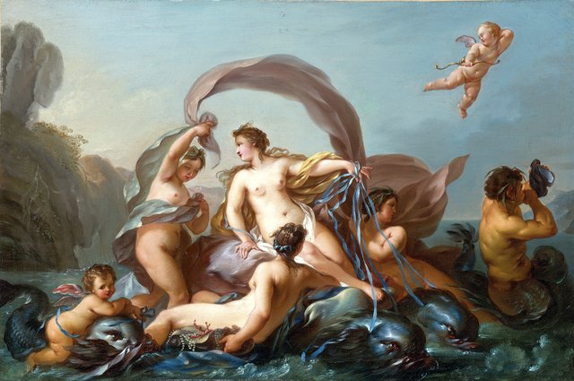 The Birth of Venus by Jean-Baptiste Marie Pierre