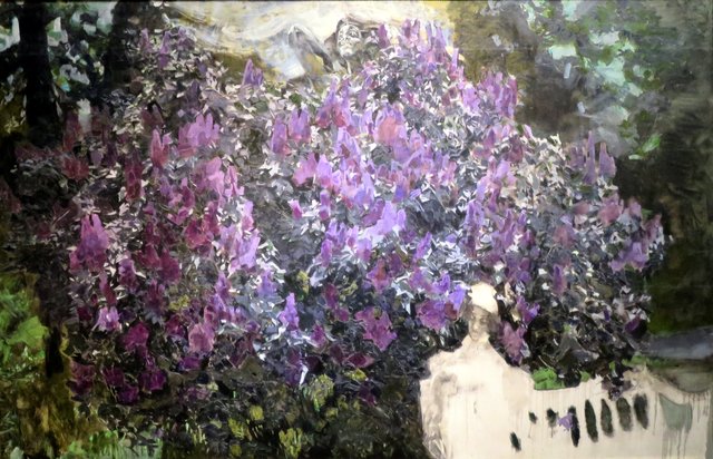 The Lilacs by Mikhail Vrubel