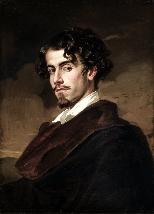 Gustavo Adolfo Bécquer by Valeriano Bécquer