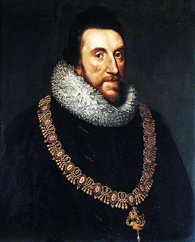 Thomas Howard (1585–1646), Earl of Arundel by Daniël Mijtens