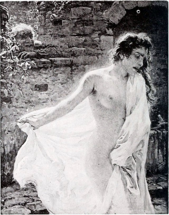 Susanna and the Elders by Nasreddine Dinet