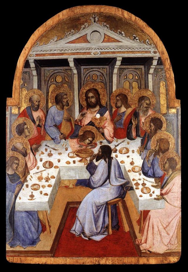 The Last Supper by Agnolo Gaddi