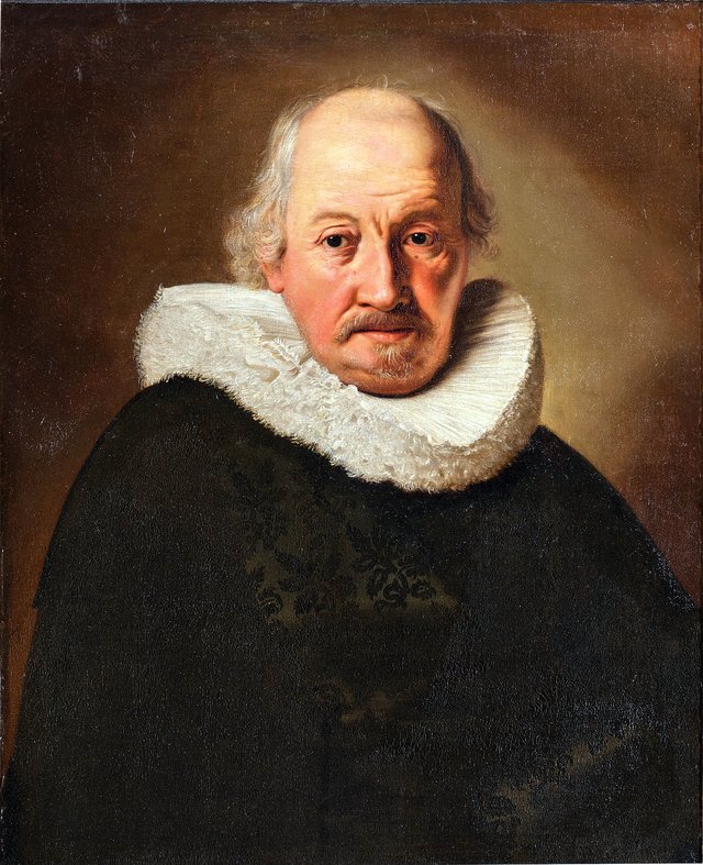Portrait of an unknown man by Abraham de Vries
