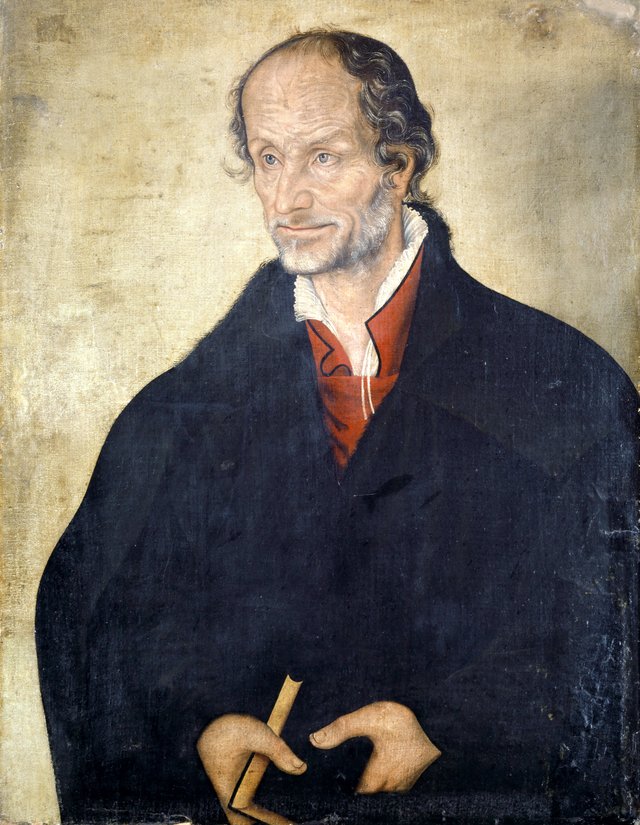 Portrait of Philipp Melanchthon by Lucas Cranach the Younger